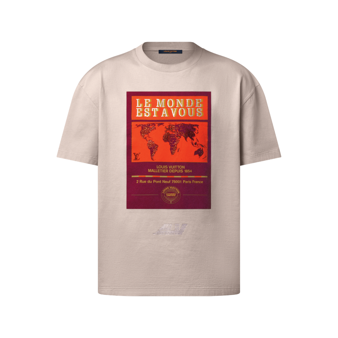 Embellished Graphic Cotton T-Shirt - Men - Ready-to-Wear | LOUIS